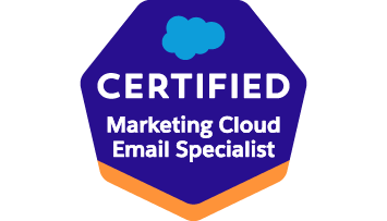 Marketing Cloud Email Specialist