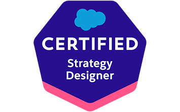 Salesforce Certified Strategy Designer Badge